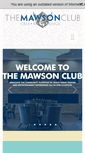 Mobile Screenshot of mawsonclub.com.au